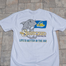 UD Collab White T-Shirt w/ Shark & UD Flag
